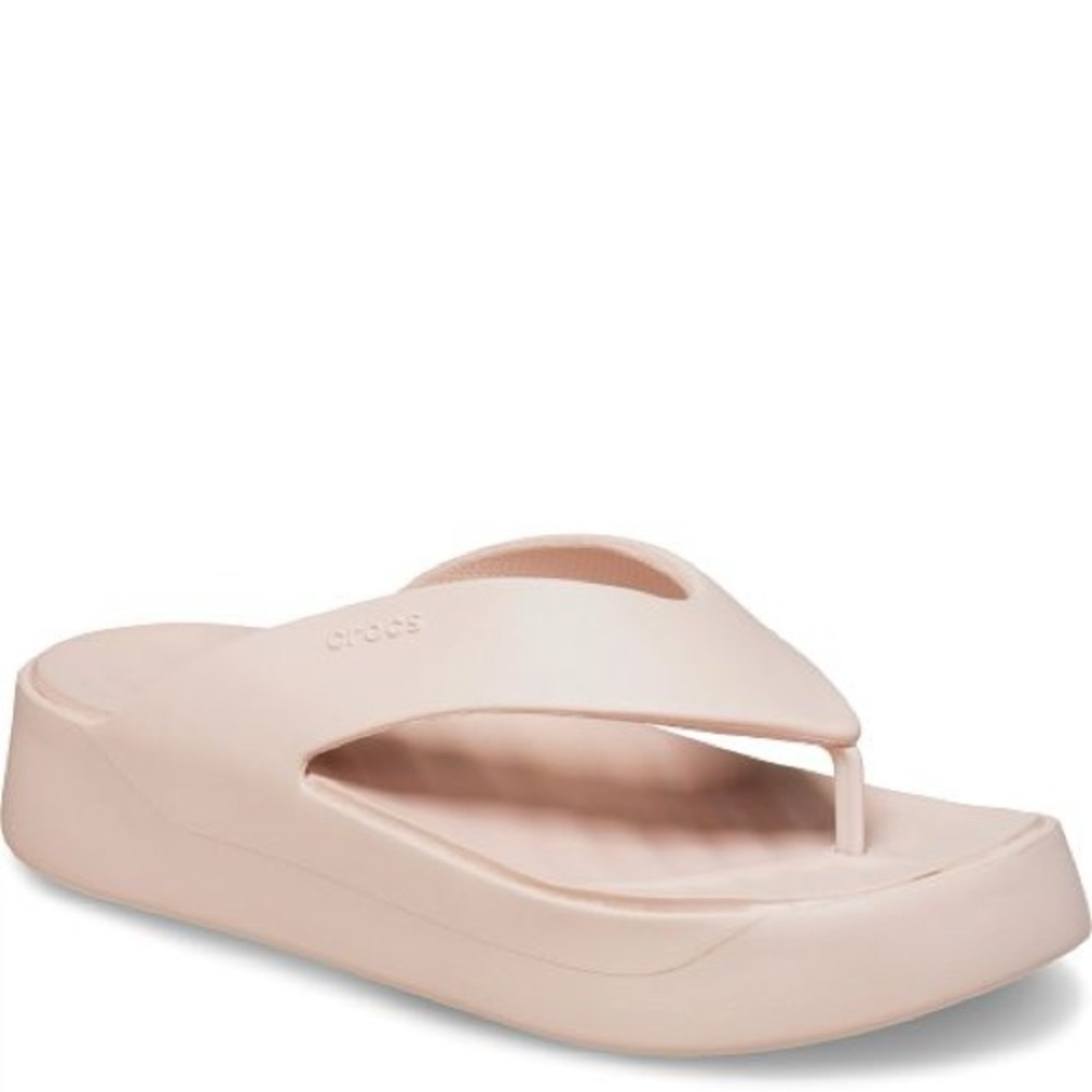 Crocs getaway platform flip flop